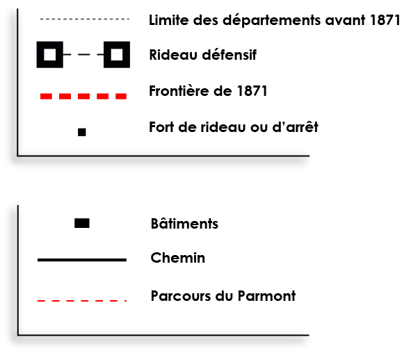 Ville De Remiremont Sentier Séré De Rivières Legende