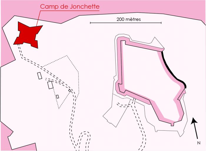 Ville De Remiremont Point Carte Camp Jonchette