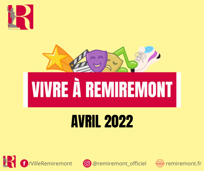 Ville De Remiremont Actualites Fb Vivre A Remiremont Avril