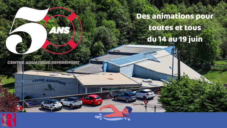 Ville De Remiremont Actualites Site Fb Evenement Ans Centre Aquatique