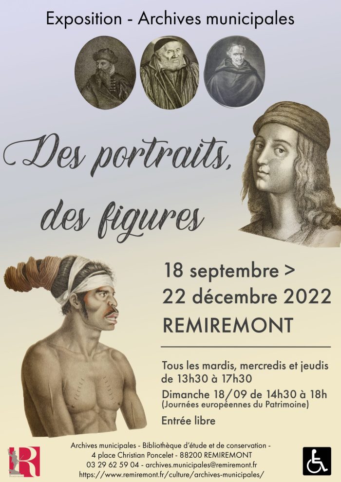 Ville De Remiremont Actualites Affiche Exposition Archives Portraits L