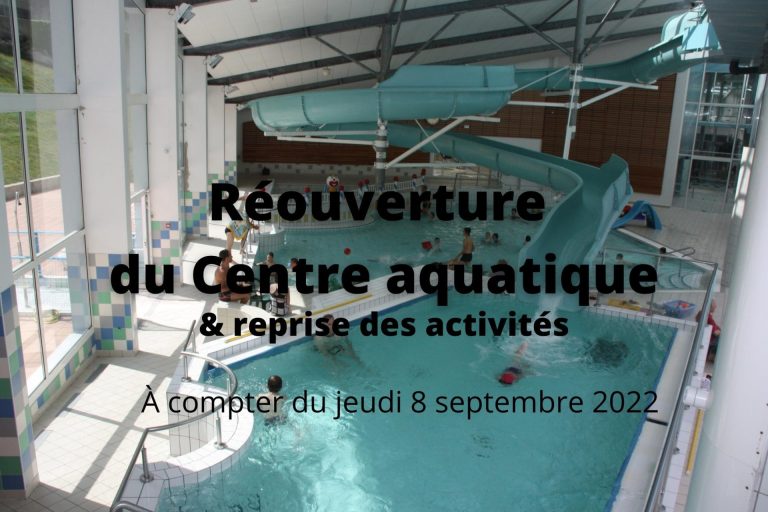 Ville De Remiremont Actualites Site Reouverture Centre Aquatique