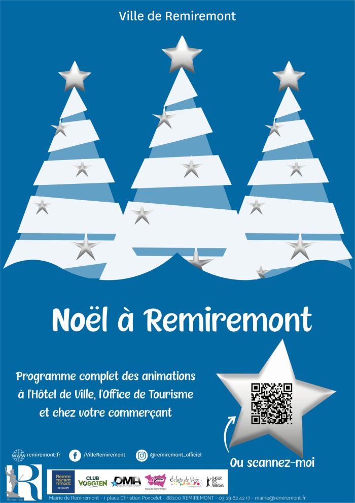Ville De Remiremont Actualites Affiche Noel A Remiremont