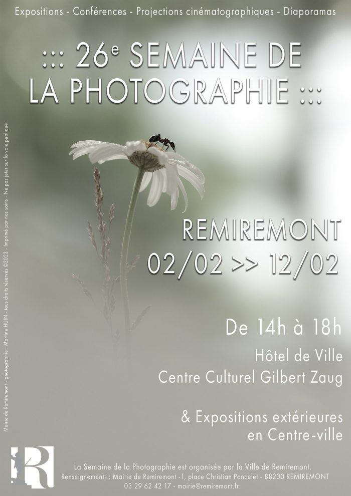 Ville De Remiremont Actualites Affiche E Semaine De La Photographie L