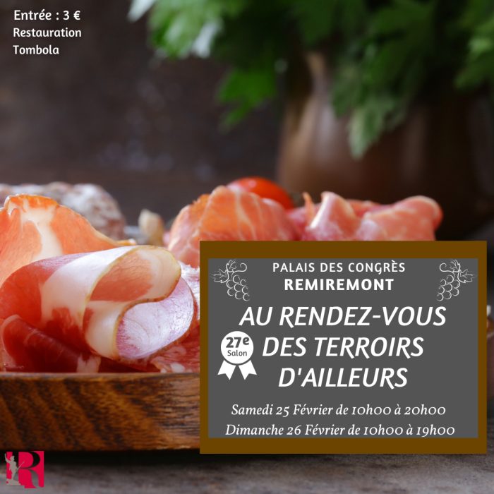 Ville De Remiremont Actualites Fb Ig Publication Salon Des Terroirs L