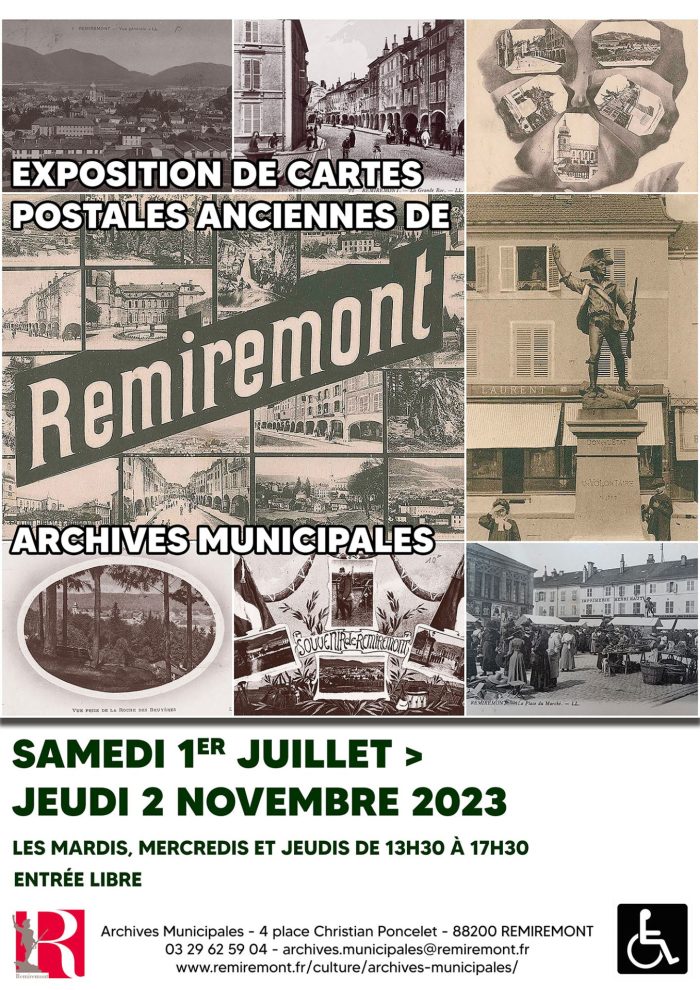 Ville De Remiremont Actualites Affiche Expo Archives Municipales L