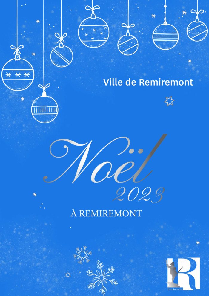 Ville De Remiremont Festivites Fin Dannee AFFICHE GENERIQUE NOEL RMT