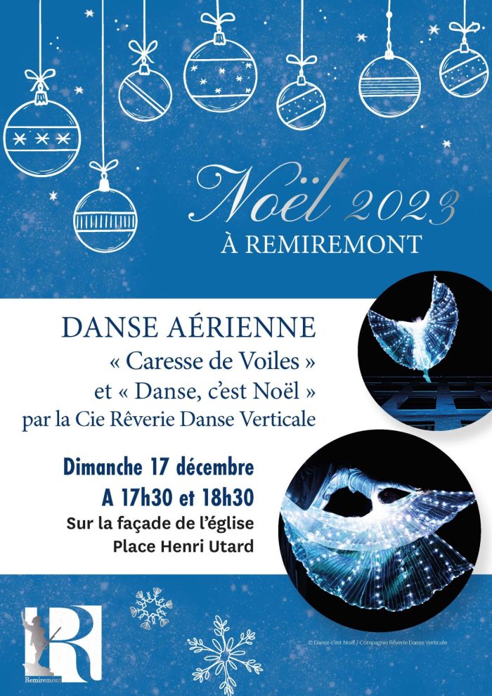 Ville De Remiremont Uncategorized AFFICHE DANSE VERTICALE NOEL RMT