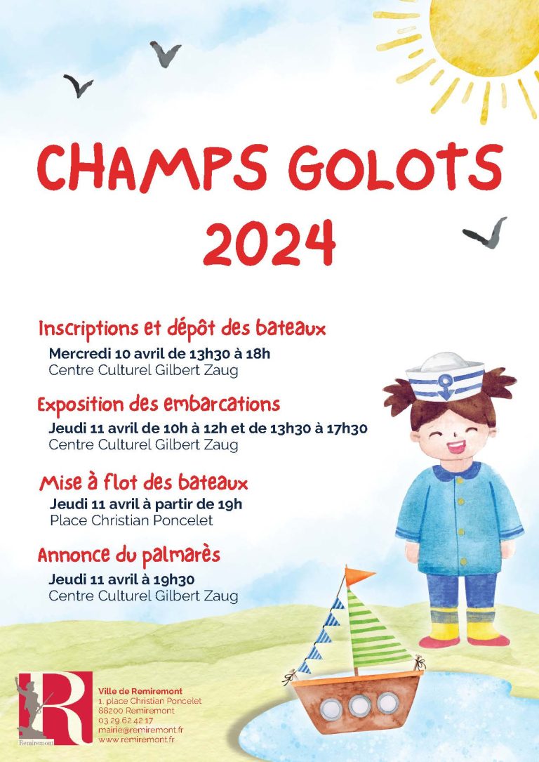 Ville De Remiremont Uncategorized AFFICHE CHAMPS GOLOTS