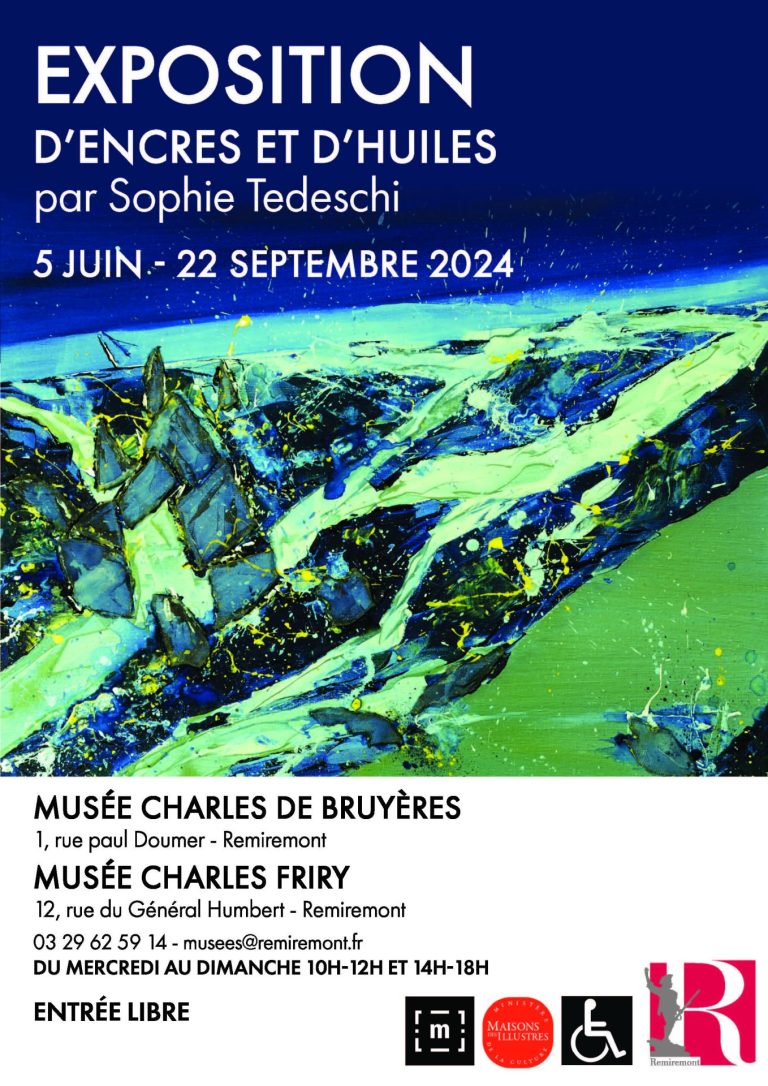 Ville De Remiremont Uncategorized AFFICHE Expo Sophie Tedeschi