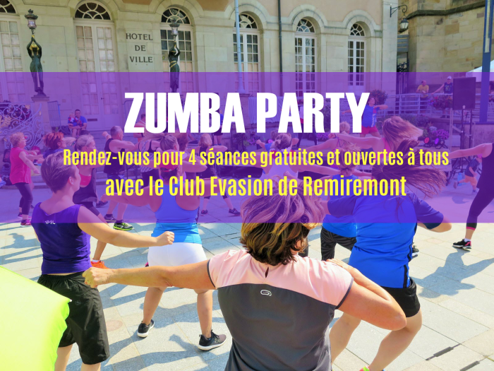 Ville De Remiremont Pdf Zumba Party Illus