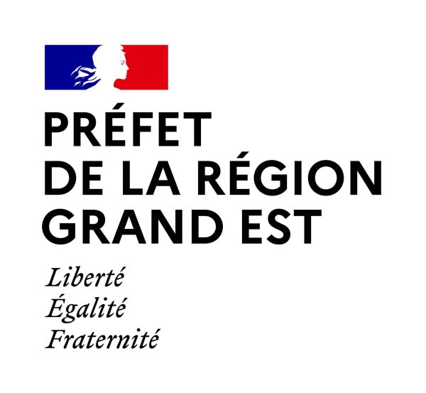 Logo de la Préfecture de la région Grand Est, représentant l’État français