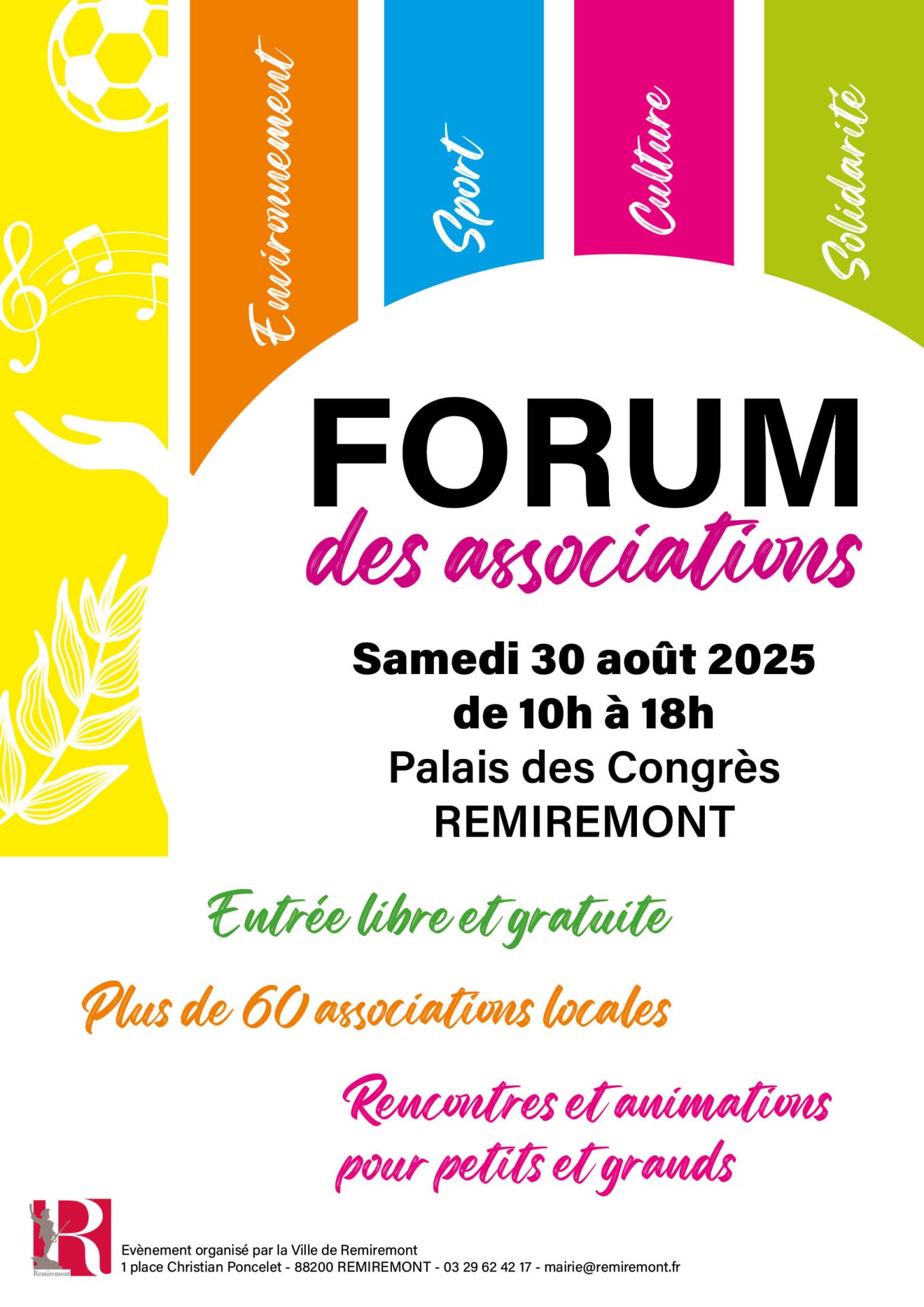 Ville De Remiremont Uncategorized AFFICHE ForumAssociations
