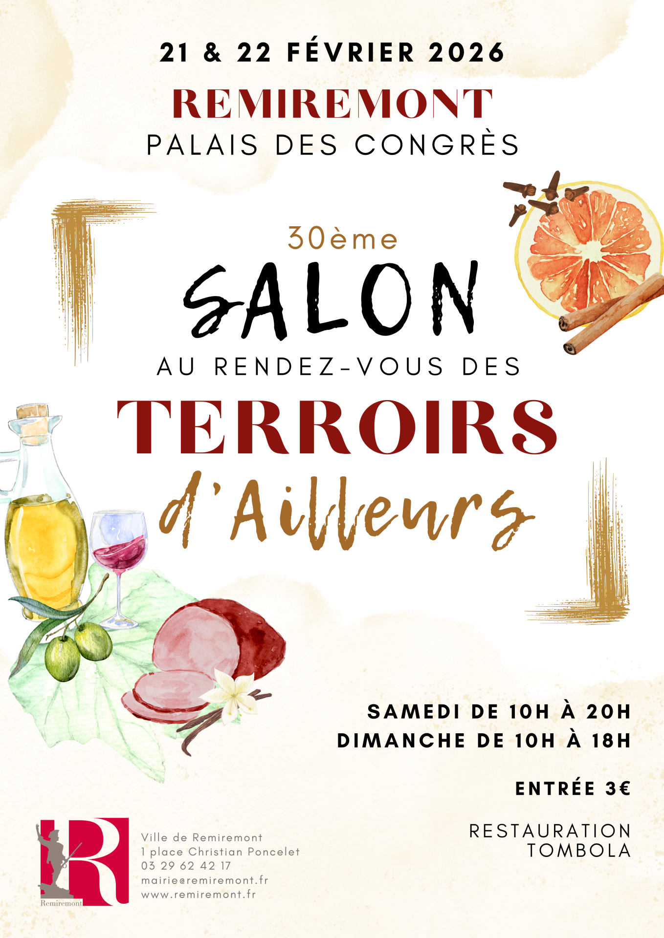 Ville De Remiremont Office De Tourisme SALON TERROIRS