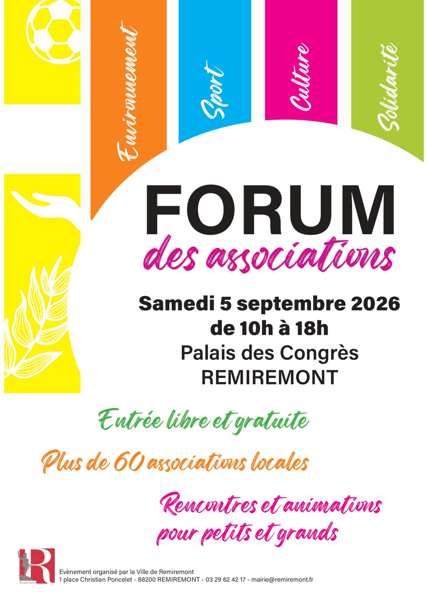 Ville De Remiremont Actualites AFFICHE ForumAssociations Page Copie