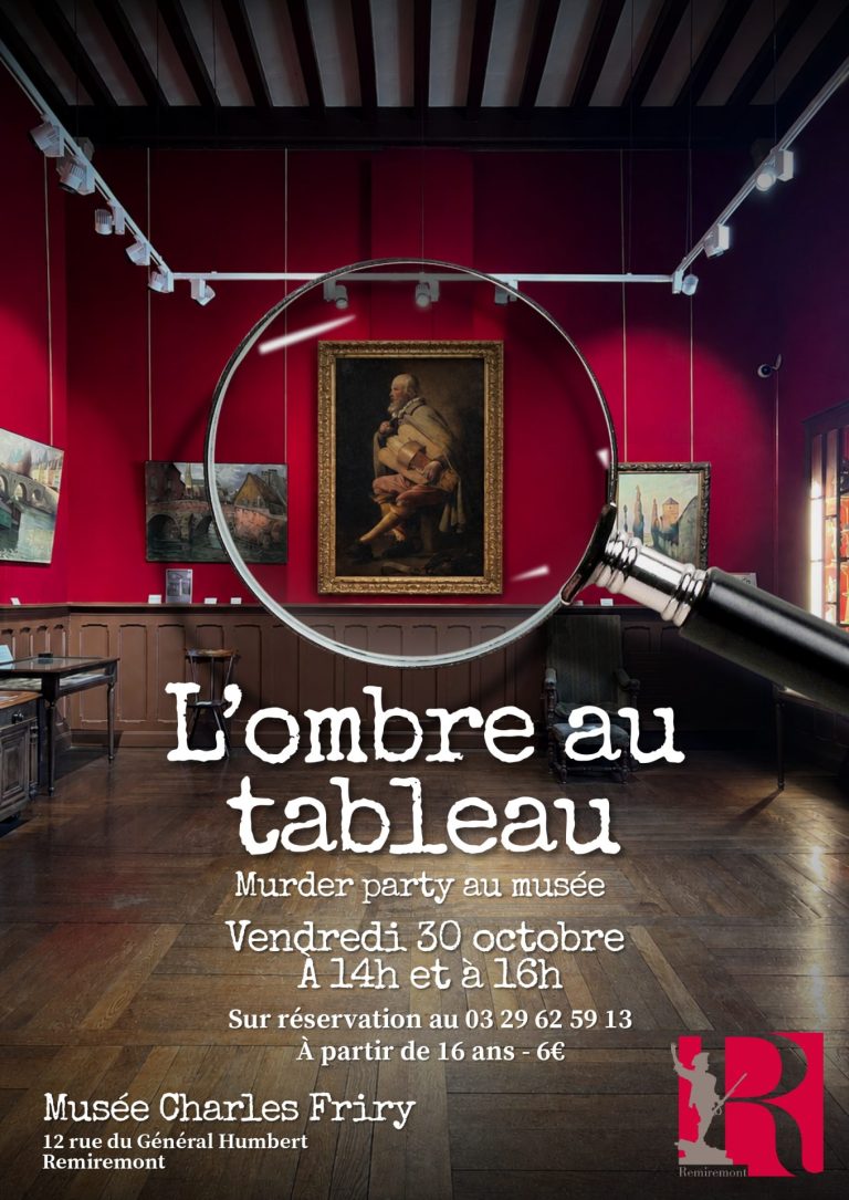 Ville De Remiremont Actualites MURDER PARTY MUSEE Page